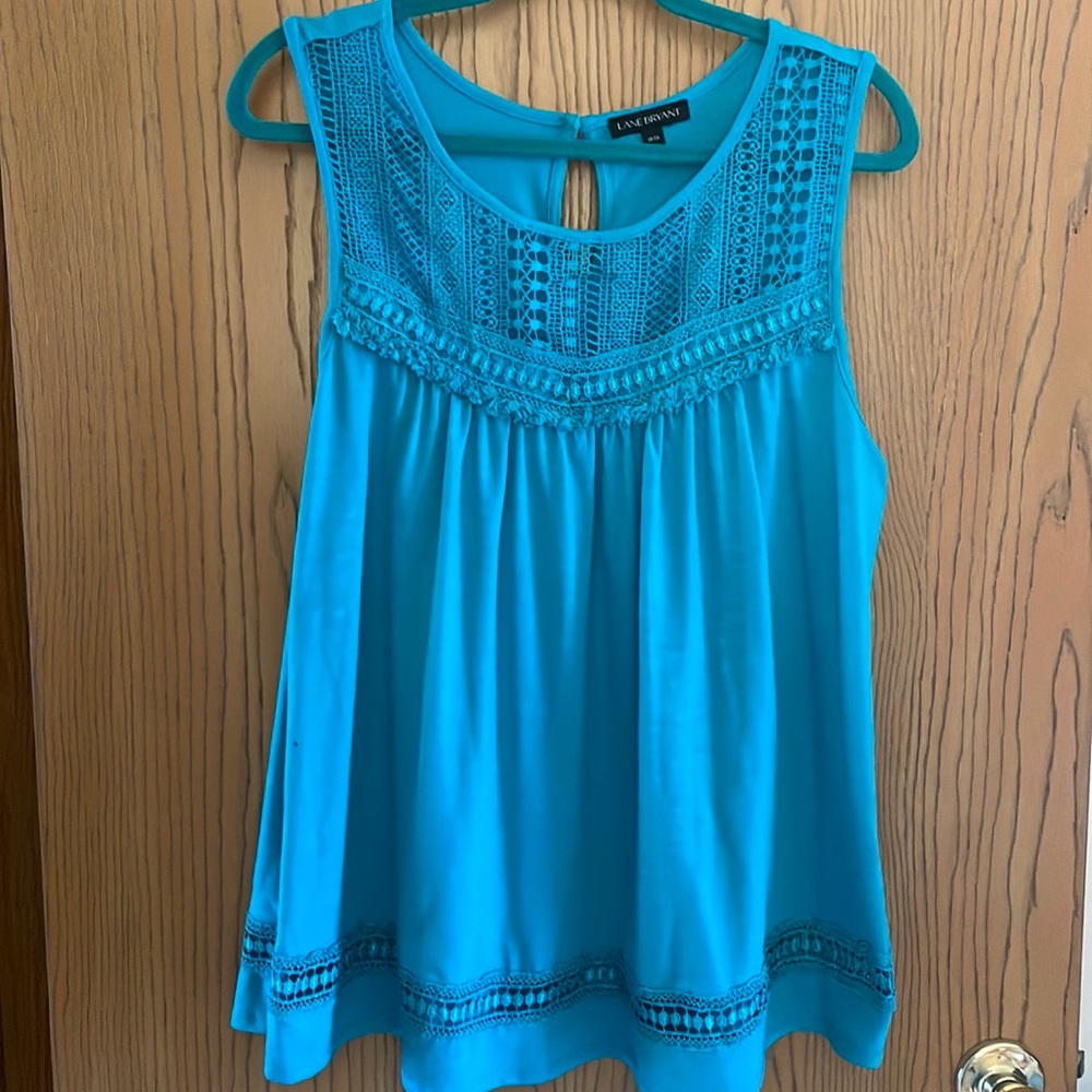 Lane Bryant TEAL top 14/16